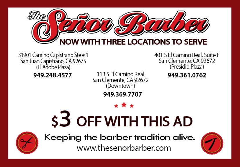 The Señor Barber now with 3 Location